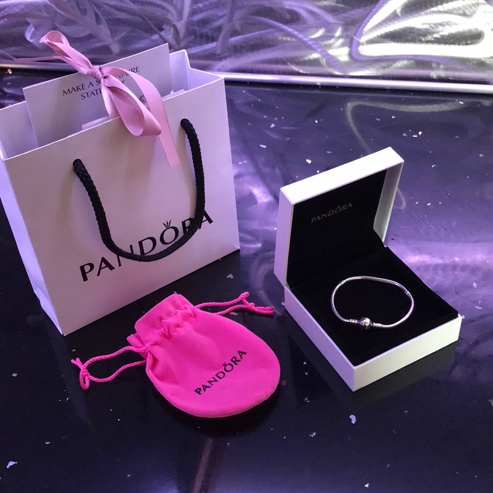 Pandora Bracelet Mickey Mouse New (Never Worn)